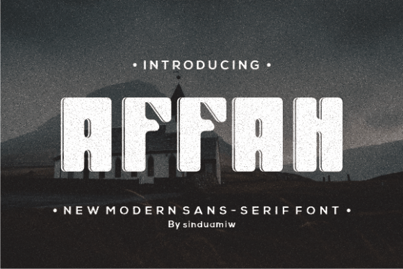 Affah Font Review: A Bold Sans Serif for Loud Branding