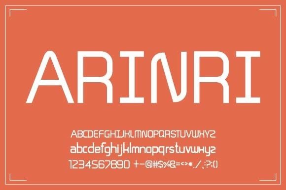 Arinri: A Bold Script Typeface for Editorial Design