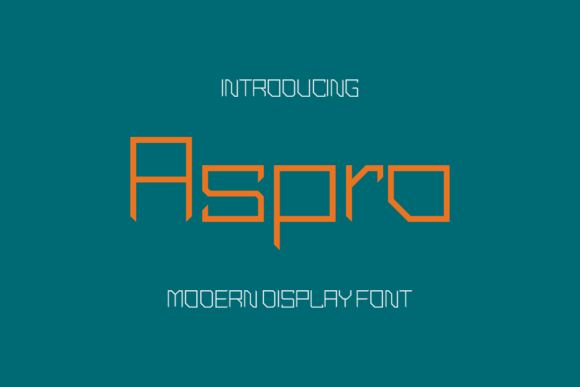 Aspro: The Bold Sans Serif Typeface for Modern Web Design