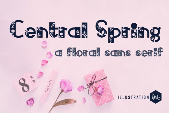 Central Spring: The Decorative Typeface That Brings Your Brand to Life