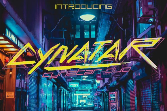 Cynatar: A Bold Sans Serif Typeface for Impactful Editorial Design