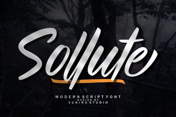 Discovering Sollute: The Handwritten Typeface for Modern Editorial Design