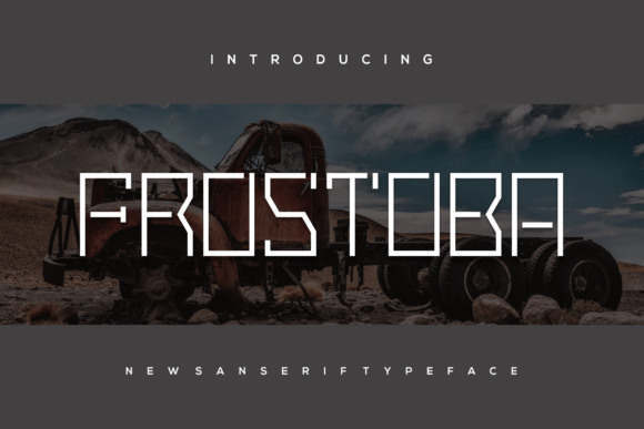 Frostoba: The Bold Slab Serif Typeface for Standout Branding