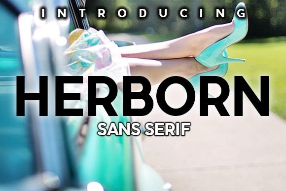 Herborn: A Bold Sans Serif Typeface for Modern Branding