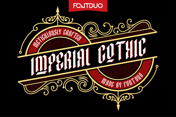 Imperial Gothic: The Premium Blackletter Typeface for Editorial Design