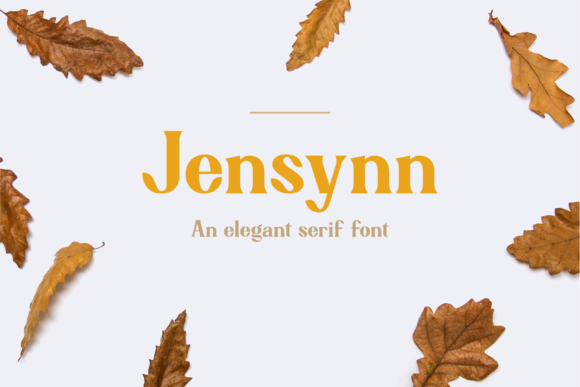Jensynn: The Bold Serif Typeface for High-Impact Campaigns