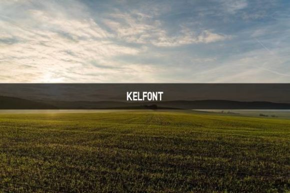 Kel: The Bold Sans Serif Typeface for Polished Brand Identity