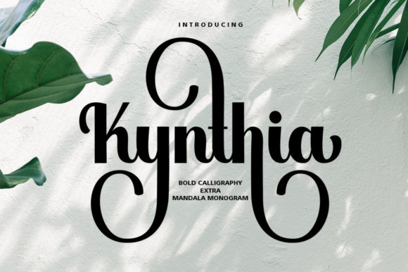 Kynthia: The Handwritten Typeface for Authentic Small Business Branding