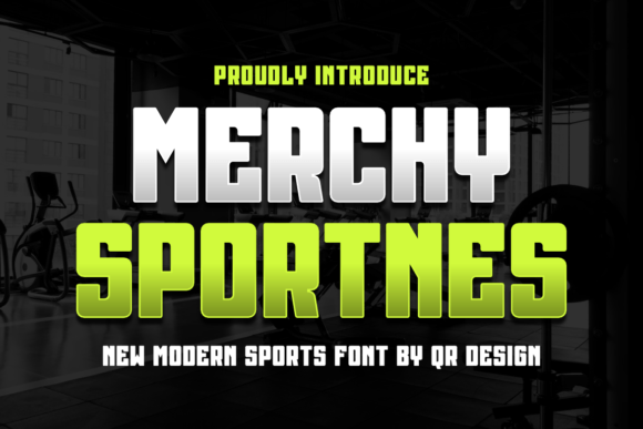 Merchy Sportnes: The Bold Typeface That Elevates Handmade Branding