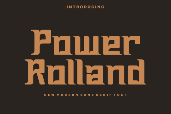Power Rolland: The Bold Slab Serif Typeface for Campaigns That Demand Attention