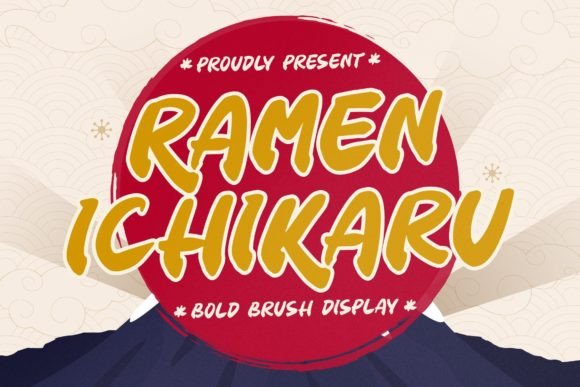 Ramen Ichikaru: The Bold Typeface That Elevates Small Business Branding