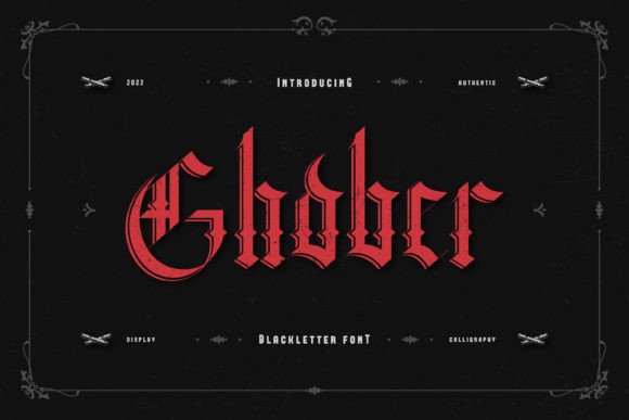 Reviewing Ghober: A Designer's Take on This Blackletter Typeface