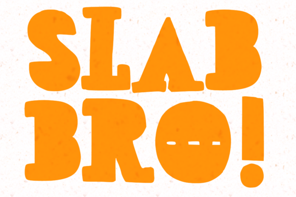 Slab Bro: The Bold Serif Font for Editorial Design