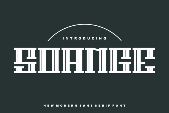 Soange: The Bold Blackletter Typeface for Handmade Branding