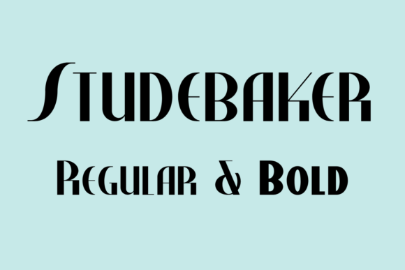 Studebaker: The Clean Typeface for Handmade Shop Branding