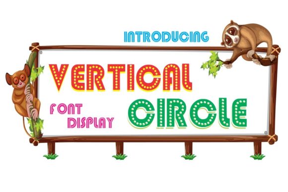 Vertical Circle: The Creative Font for Scroll-Stopping Campaigns