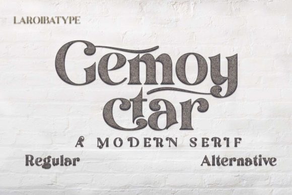 Why Gemoy Ctar Is the Perfect Serif Font for Handmade Branding