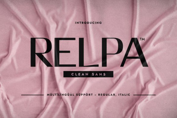 Why Relpa Is the Perfect Sans Serif Typeface for Modern Editorial Design