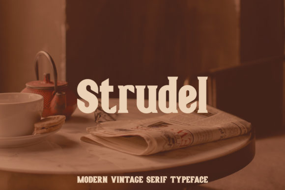 Why Strudel Serif Is the Bold Typeface Your Editorial Design Needs